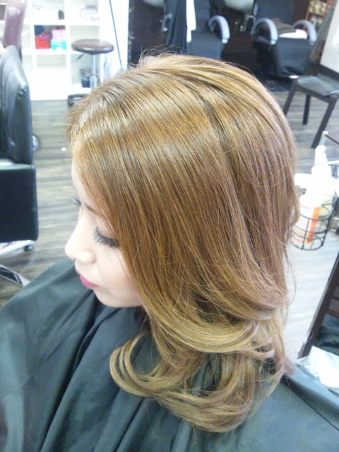 コテ巻き仕上げ☆☆☆