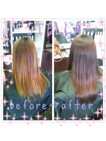 before☆after