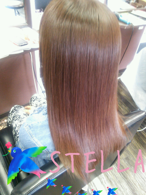 LCLウォーターカラーで艶髪に♪