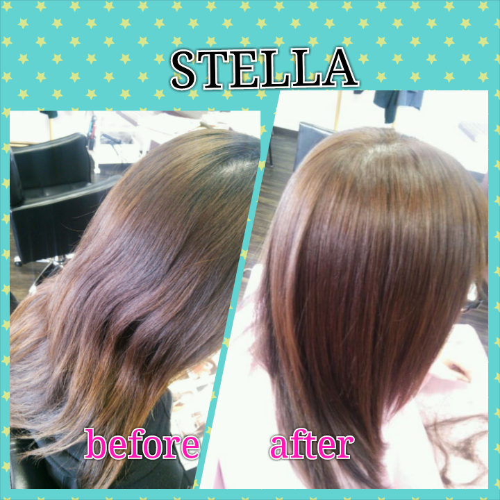 LCLウォーターカラー before after