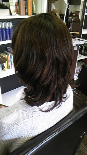 クリープパーマで艶カール☆