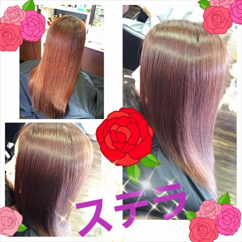 トリートメントを重ねた艶髪♪