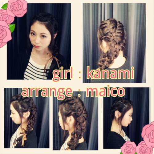 ヘアアレンジ☆☆☆
