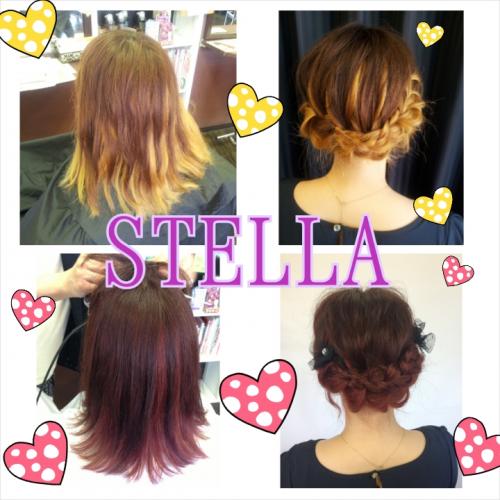 before→→→after    ピンクhair