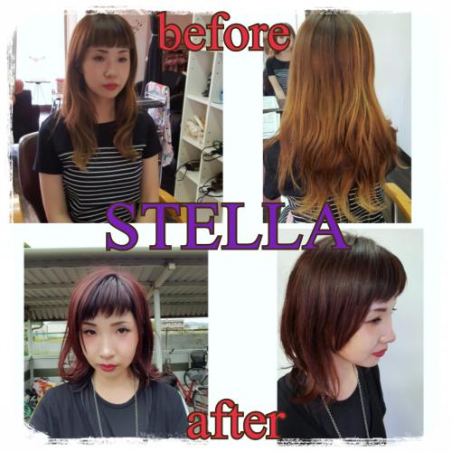 イメチェーン！　before　after　☆