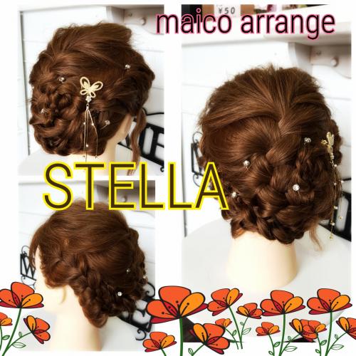 ヘアアレンジ(^ー^)