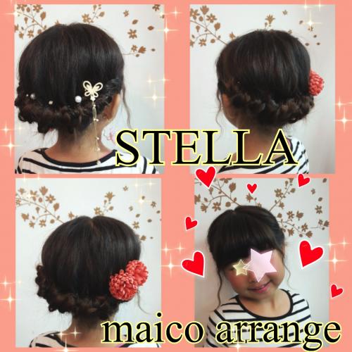 浴衣用アレンジ☆　maico arrange☆