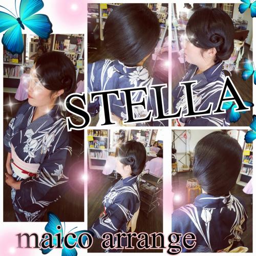 浴衣アレンジ♪　maico arrange