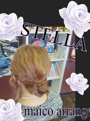 maico arrange♪　　　　宇部市美容室　ヘアアレンジ