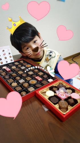 フライングチョコレート♥