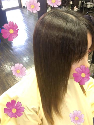 髪質改善ストレート✨　宇部市美容室