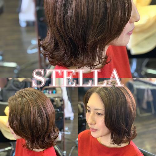 大人の外ハネスタイル✨          宇部市美容室 ステラ
