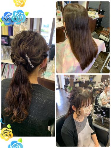 ヘアセット♡