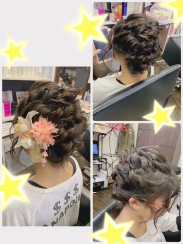 ヘアセット ♡                 宇部市美容院